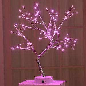 36/108 LEDS Night Light Bonsai Tree Light Gypsophila Lights Home Party Wedding Indoor Decoration Night Light