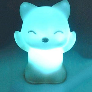 LED Fox Elephant Animal Night Light Home Bedroom Desktop 7 Changing Colors Lovely LED Light Decoration For Kid Baby Bedside Lamp